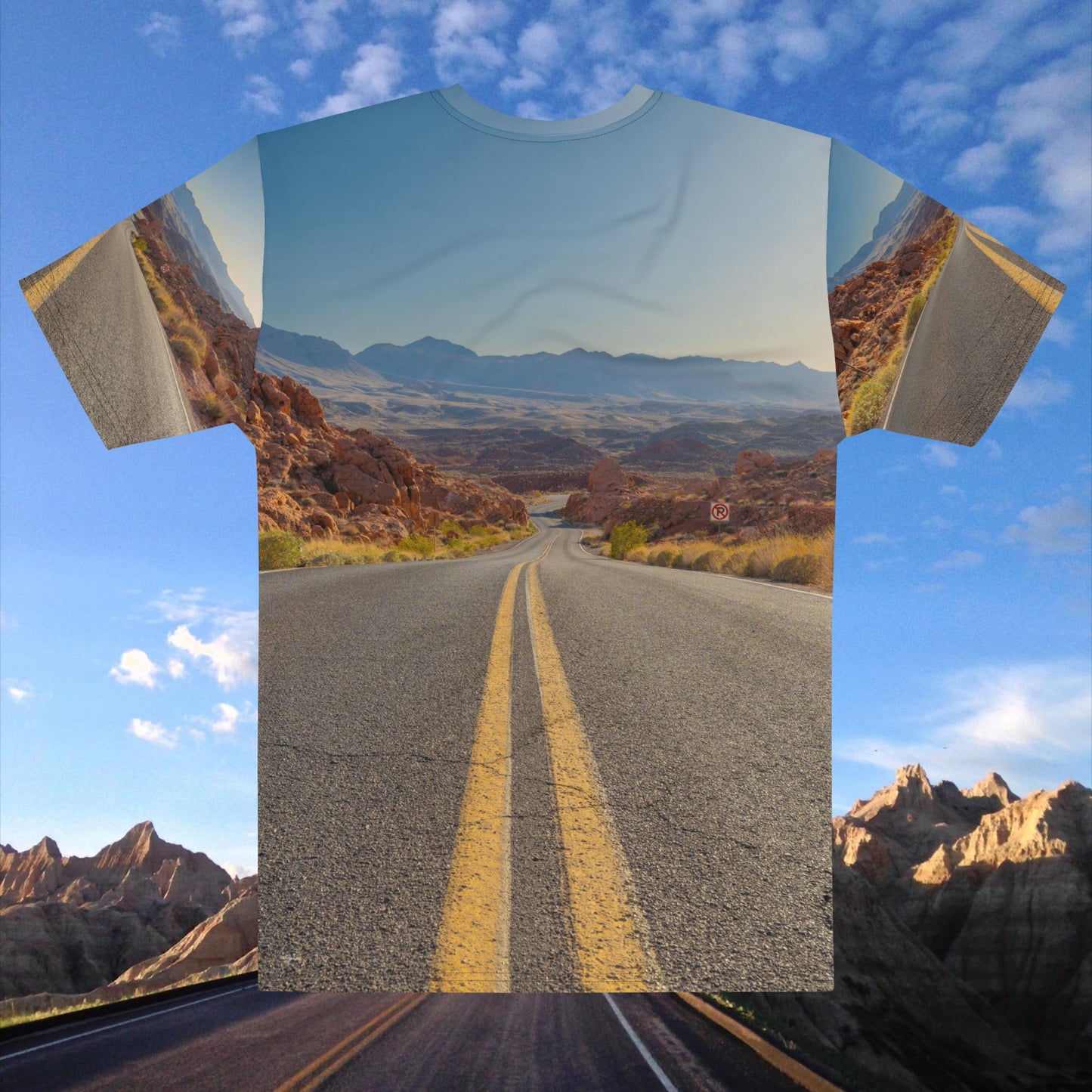All over print t-shirt