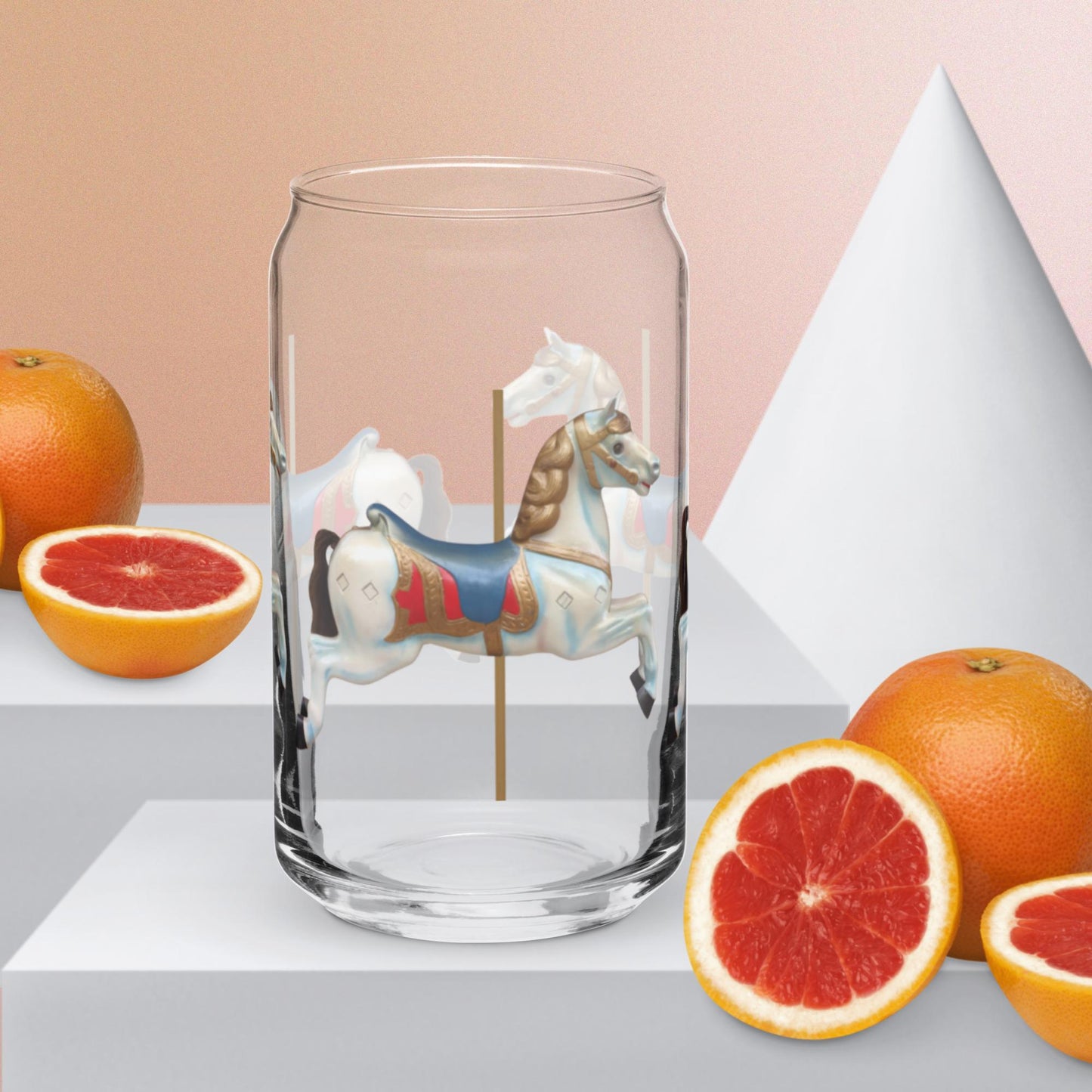 Can-shaped glass