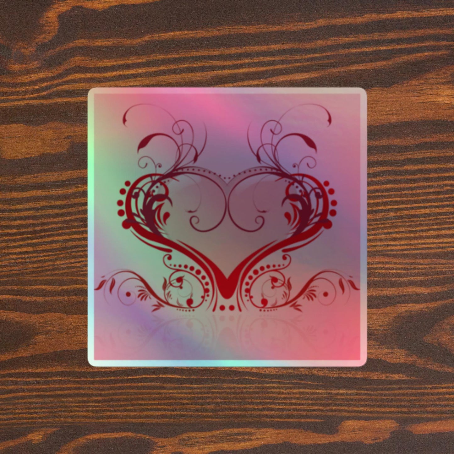 Holographic stickers