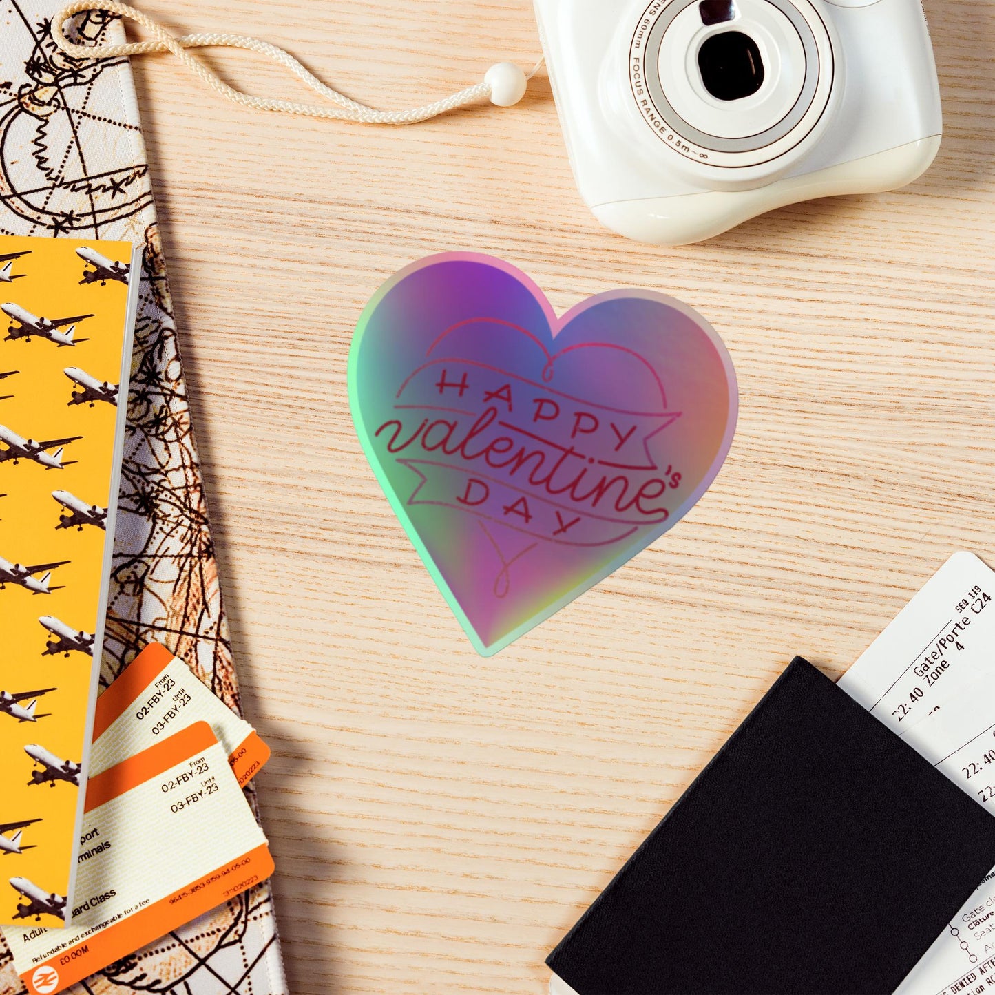 Holographic stickers