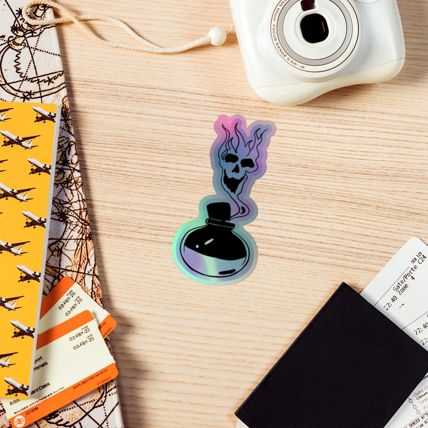 Holographic stickers