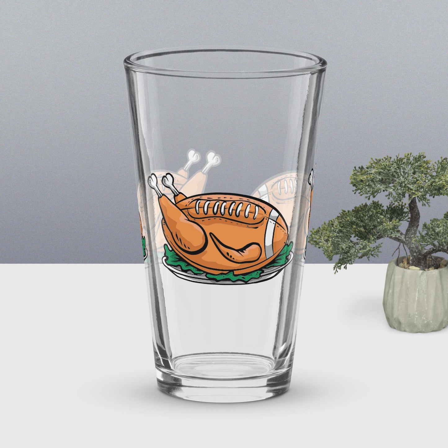 Shaker pint glass