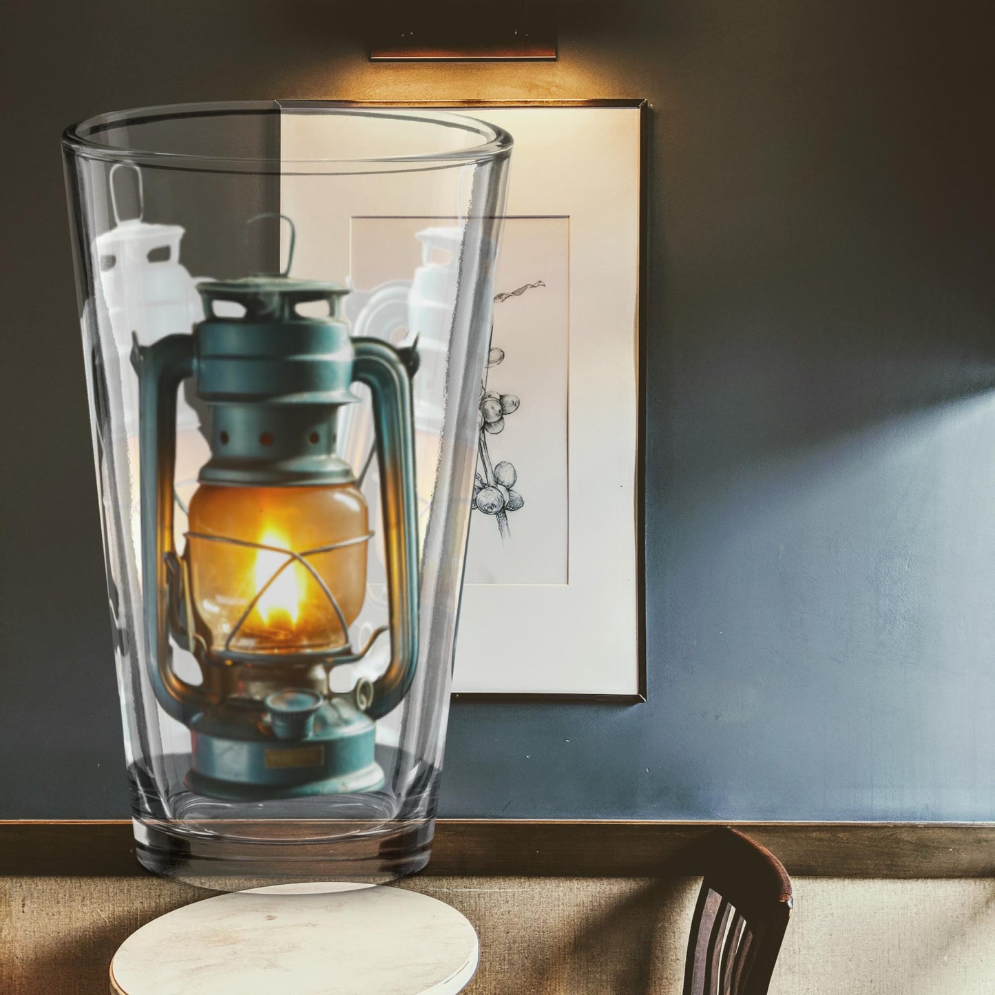 Shaker pint glass