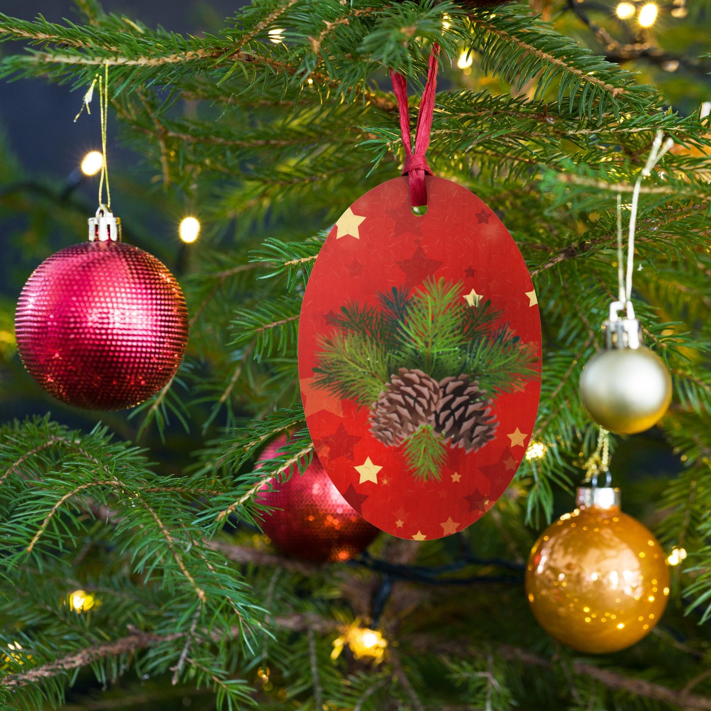 Wooden ornaments