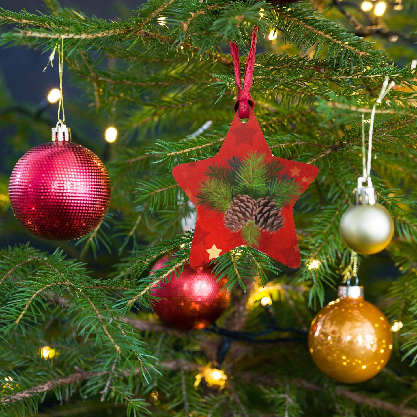 Wooden ornaments