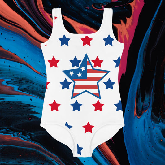 All-Over Print Kids Swimsuit